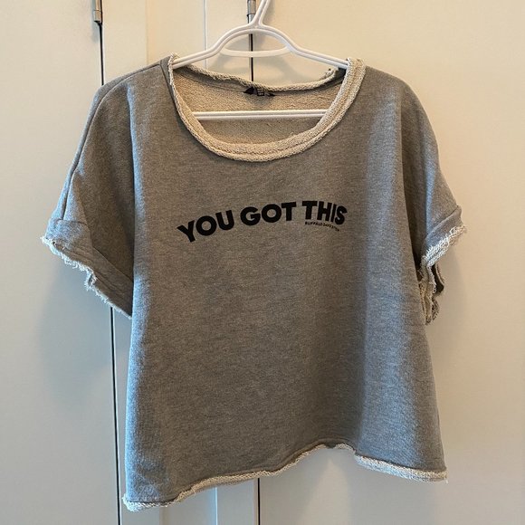 BUFFALO DAVID BITTON OVERSIZED DISTRESSED VINTAGE GREY SWEATER - Picture 3 of 4